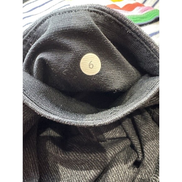 Lululemon Leggings  Gray Ankle Zippers Womens 6 - Picture 6 of 6